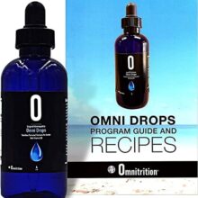 Omni Drops Diet Drops with Vitamin B12 – 4 oz with Program Guide