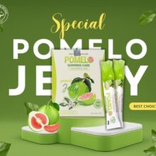 Slimming Care New Version Pomelo Jelly Diet (15packs/Box) + Free Vegetable Detox (15pills/Pack)-Thach buoi giam can