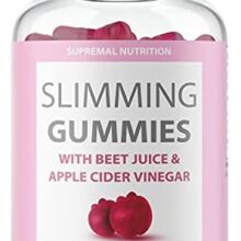 Slimming Gummies with Apple Cider Vinegar, Clinically Proven Slim Ingredients, It Works to Support a Healthy Body & Belly for Women & Men Loss, 60 depend