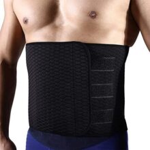 Sweat Waist Trimmer, Neoprene Waist Trainer Adjustable Widened Ab Belt for Weight Loss/Abdominal Muscle/Back Support