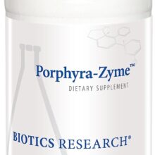 BIOTICS Research Porphyra Zyme Chlorophyll Concentrate. Heavy Metal Binding Capacity. Detoxification. 270Tabs