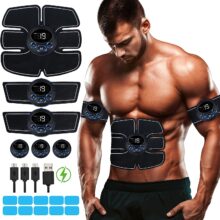 Abdominal Toning: Enhance Your Fitness Regimen, Powerful for Effective Muscle Building and Toning for Weight Loss at Home and Office, Portable Workout Equipment for Men and Women – Black