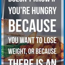 Is it doable to drop a few pounds with out feeling hungry?