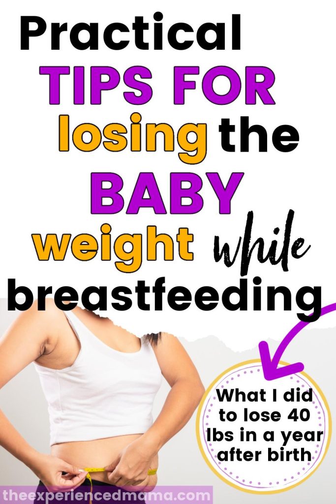 How can I drop a few pounds whereas breastfeeding?