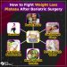 How can I deal with setbacks or plateaus through the weight reduction journey?