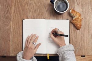 Should I maintain a meals diary for weight reduction?
